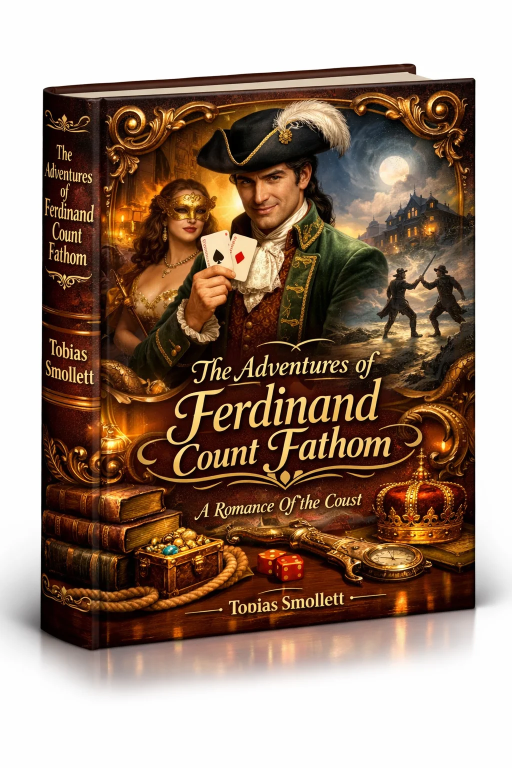 The Adventures of Ferdinand Count Fathom annotated edition cover