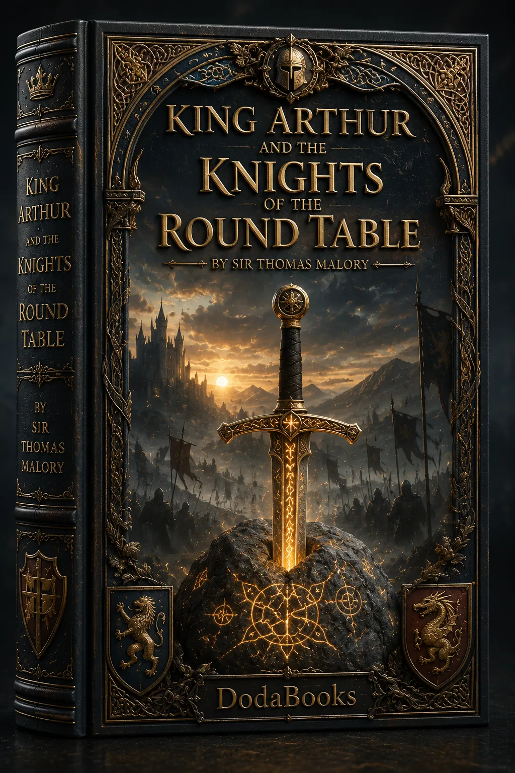 King Arthur and the Knights of the Round Table annotated edition cover
