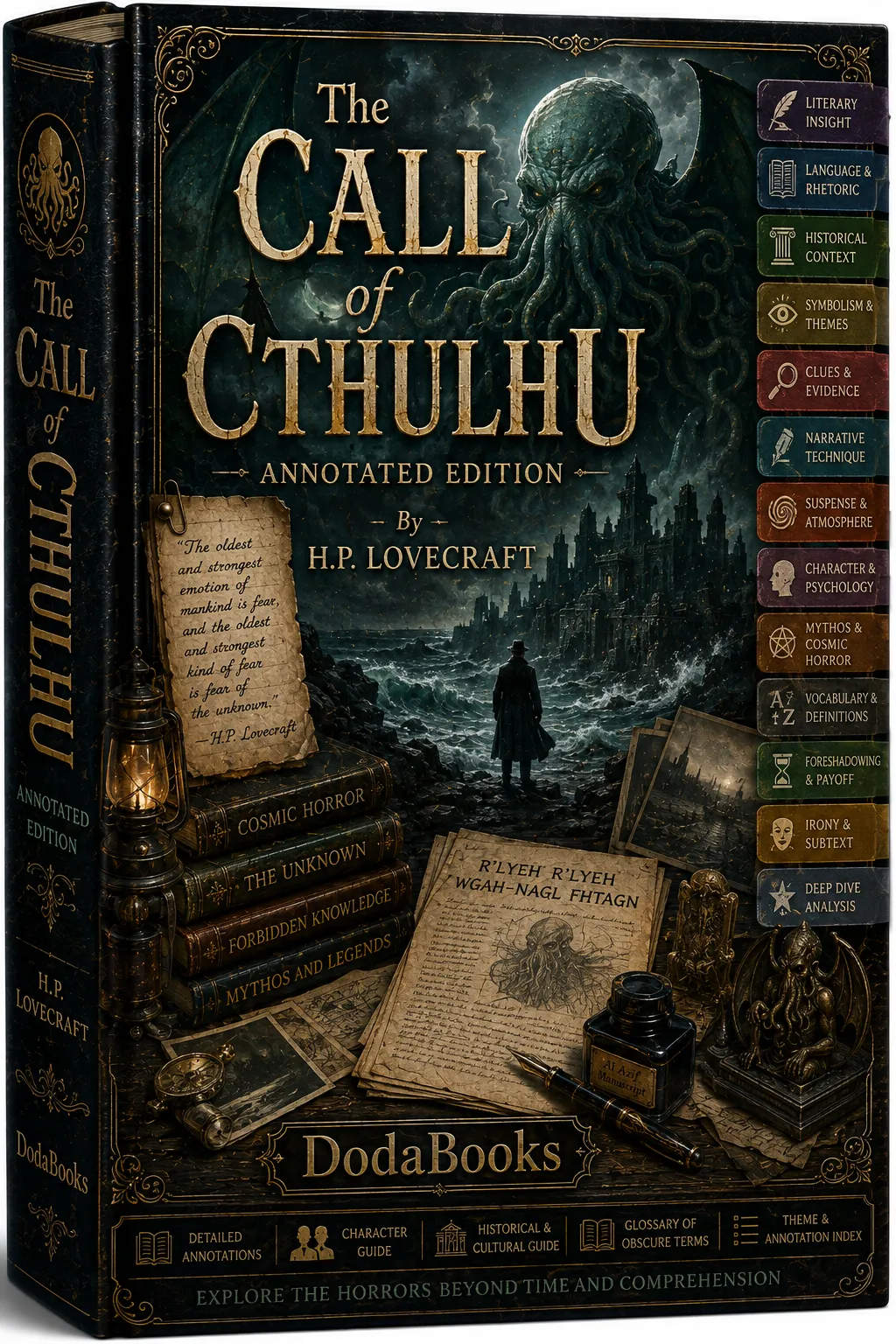 The Call of Cthulhu annotated edition cover